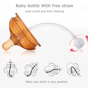 LAKOE PIKO BELLO Baby Silicone Bottle
