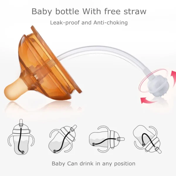 LAKOE PIKO BELLO Baby Silicone Bottle
