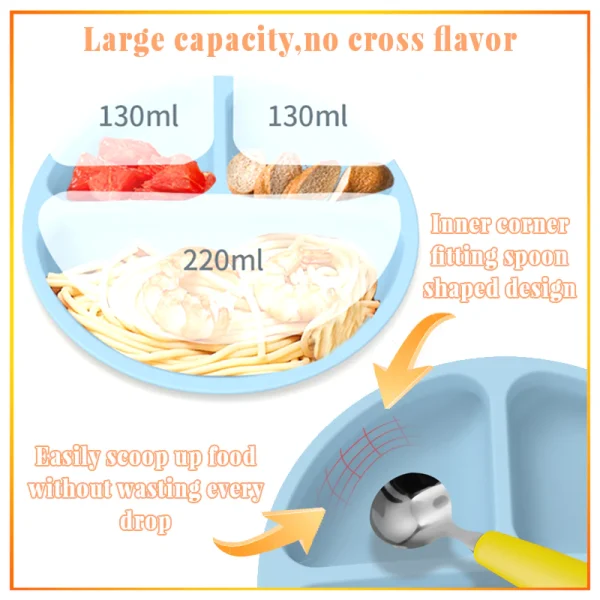 Baby Silicone Dining Set 8 Piece