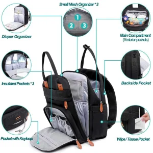 Diaper Bag Baby Travel Backpack