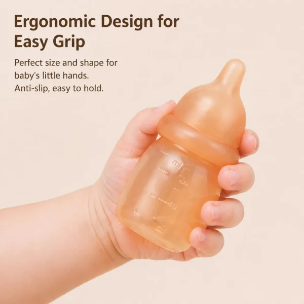 60ml Silicone Baby Feeding Bottle