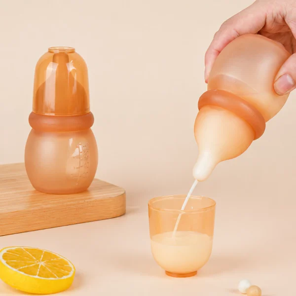 60ml Silicone Baby Feeding Bottle
