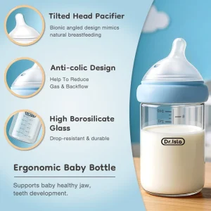Dr Isla Baby Glass Bottle 240ml