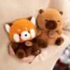 Cute Mini Animal Plush Toys Collection Soft Stuffed Doll Set for Office Décor Birthday & Gift Collection