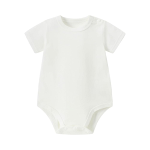 Unisex Baby White Short-Sleeve Essential Bodysuit
