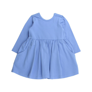 Periwinkle Blue Twirl Dress