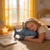 Large Tie Dye Shark Plush Toy Soft Washable Stuffed Animal Pillow Cushion for Kids Companion & Décor