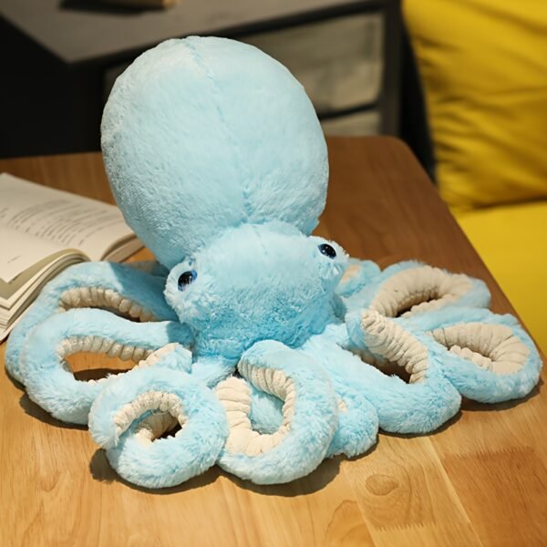 Cute Octopus Plush Toy Soft Stuffed Animal Pillow Doll Holiday Gift for Kids & Home Décor
