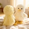 Adorable Yellow Duck Plush Toy Soft Stuffed Animal Doll for Kids Room Décor & Gift Collection