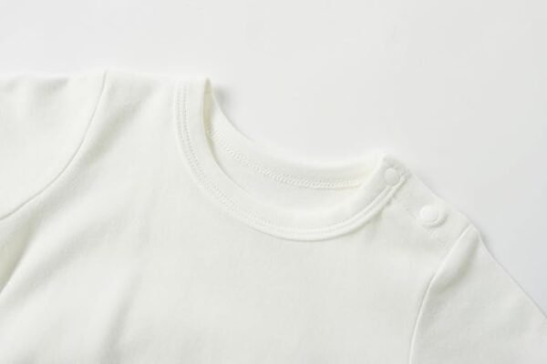 Unisex Baby White Short-Sleeve Essential Bodysuit