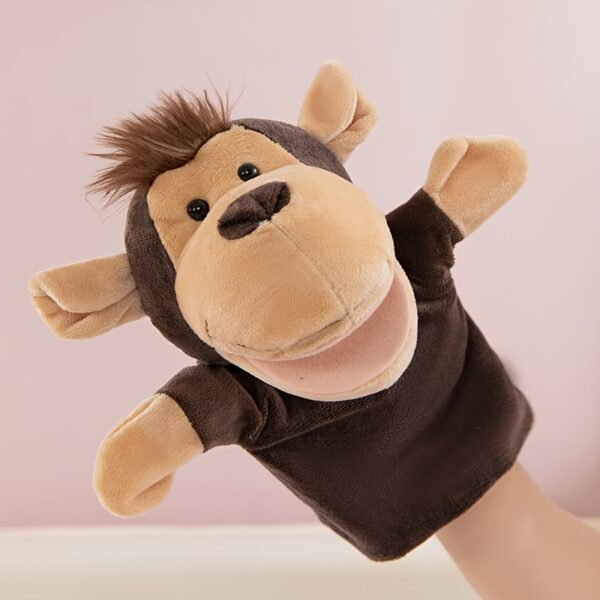 Cute Cartoon Animal Hand Puppet Plush Toy Set for Storytelling Interactive Learning & Skill Development