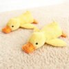 2pcs Cute Duck Plush Toys & Pillow Set Soft Stuffed Animal Cushion Doll for Children