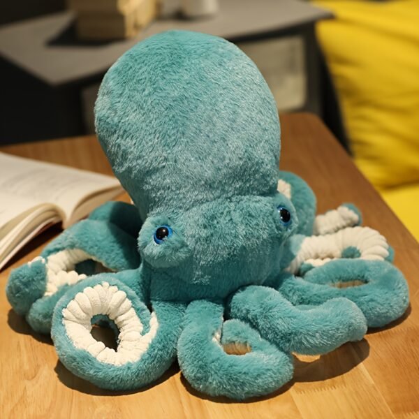 Cute Octopus Plush Toy Soft Stuffed Animal Pillow Doll Holiday Gift for Kids & Home Décor