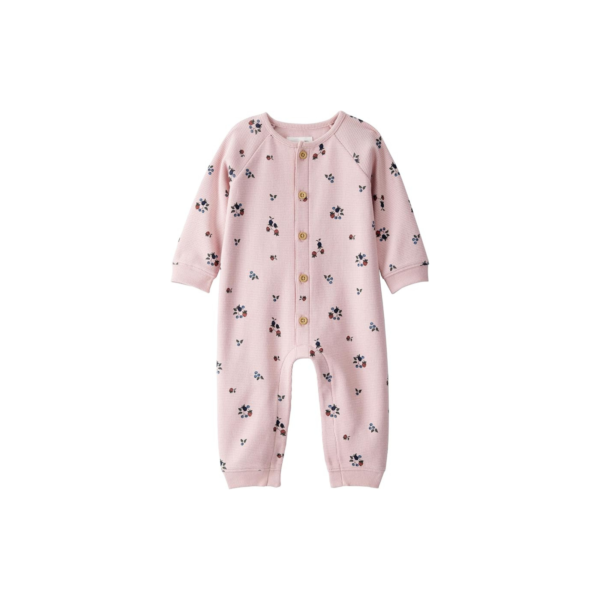 Pink Floral Jumpsuit