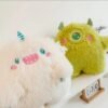Cute Monster Plush Toy Cushion Pillow Soft Portable Stuffed Doll for Sofa Car Office & Gift Decoration