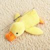 2pcs Cute Duck Plush Toys & Pillow Set Soft Stuffed Animal Cushion Doll for Children