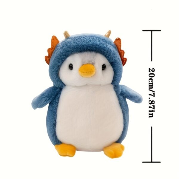 20cm Mushroom Bear Penguin Velvet Plush Toy Cute Soft Stuffed Animal Doll Collection for Kids