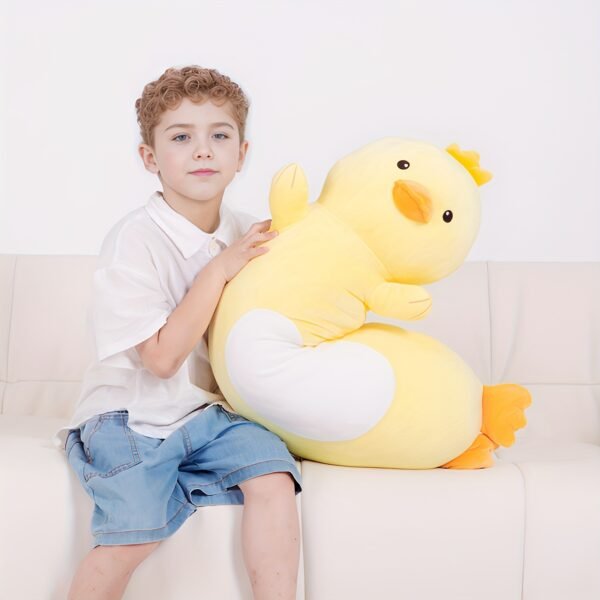 36-Inch Giant Duck Plush Toy Soft Stuffed Animal Pillow Cushion for Kids & Home Décor