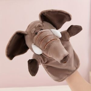 Cute Cartoon Animal Hand Puppet Plush Toy Set for Storytelling Interactive Learning & Skill Development